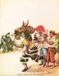 Aquarelle de Pancho Fierro